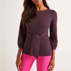 BODEN Josephine Ponte Top